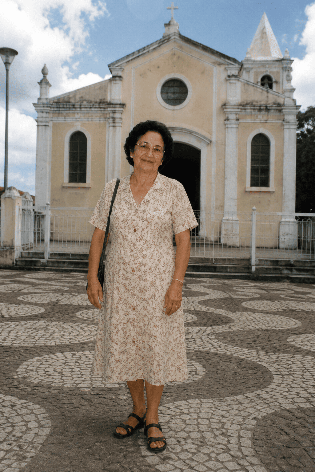 Sempre foi muito religiosa.